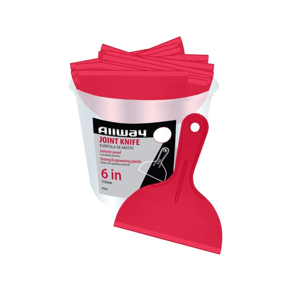 (DS60) 6″ Celcon Plastic Joint Knives, Bucket of 25