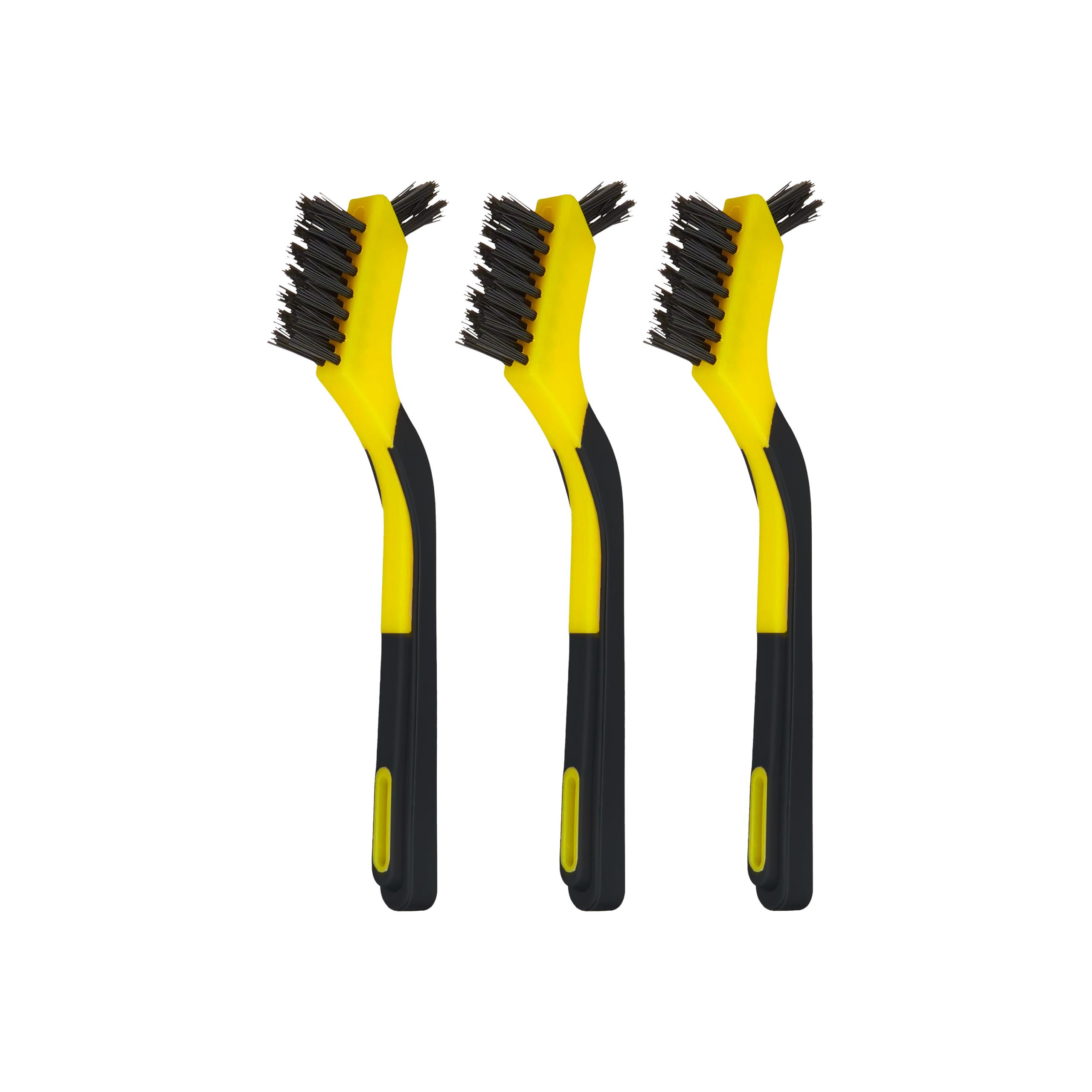 (NMB3) 3-Piece Nylon Mini Brushes