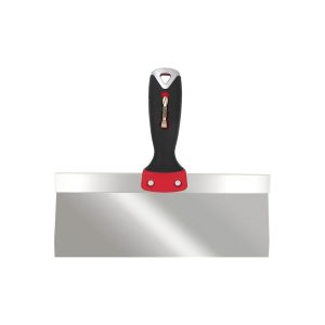 (STKB10) 10" Soft Grip Stainless Steel Tape Knife, Hammer End, Labelled