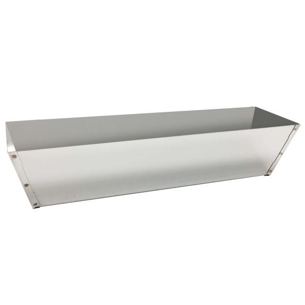 (MPSS14) 14" Stainless Steel Mud Pan, Labelled