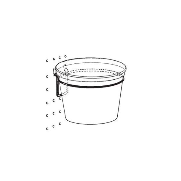 (BR1) Bucket Rings - Holds 1 Bucket