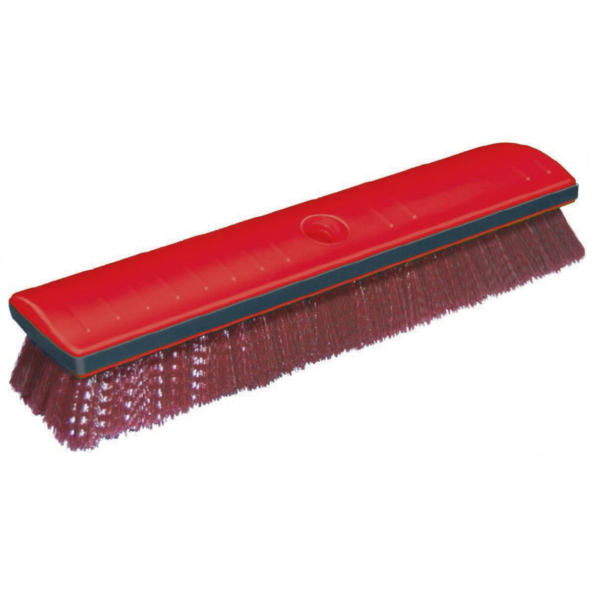 2 x Traditional Floor Scrubbing Brushes Hard Bristle 8" Wooden Hand Deck Broom 