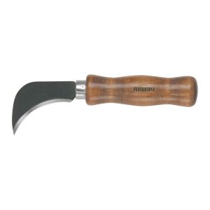 (LK25) H/D Linoleum Knife w/Carbon Steel Blade, Carded