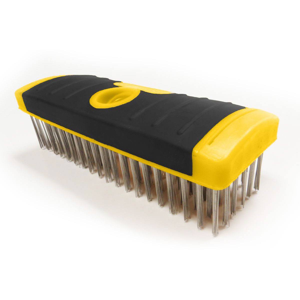 SB619/SS) 6 x19 SG Stainless Wire Brush-Scrub Brush Block, Labelled »  ALLWAY® The Tools You Ask For By Name