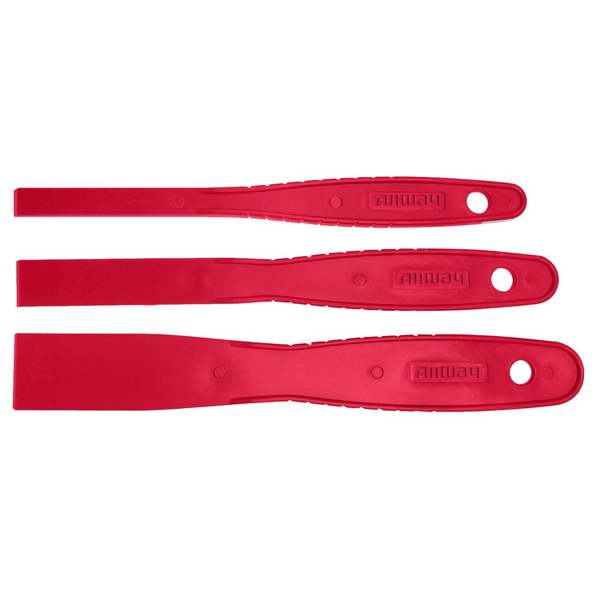 Vim Products 3 Piece Flexible Stainless Steel Putty Knife Set